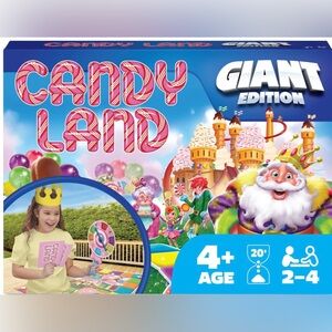 NIB Giant Candy Land Classic Retro Party Board  Game Indoor/Outdoor